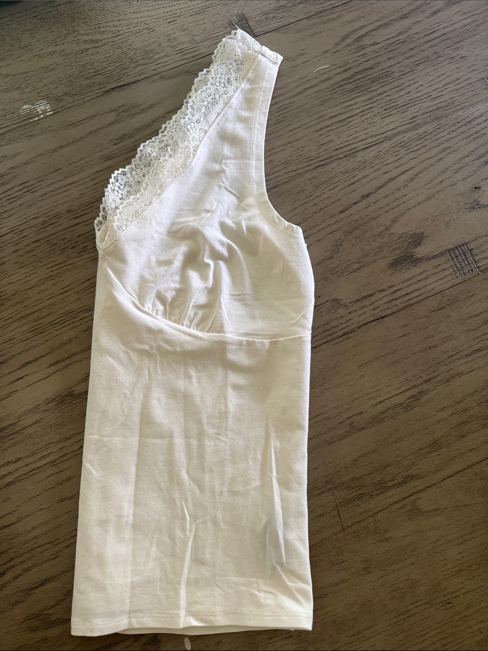 Lace TrimCamisole - White